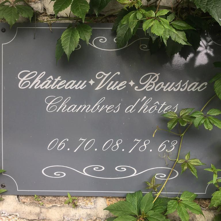 Chateau Vue Boussac Chambres d'Hôtes Boussac (Limousin) Exterior foto